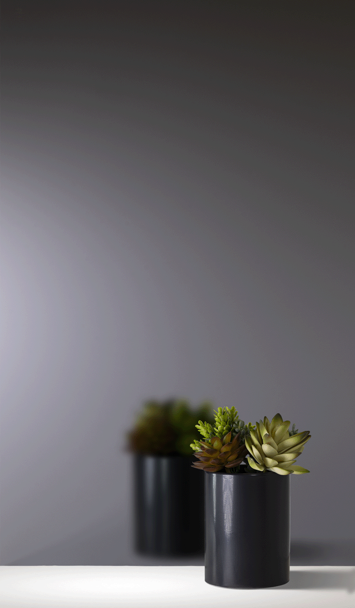Grey Silk Mirror