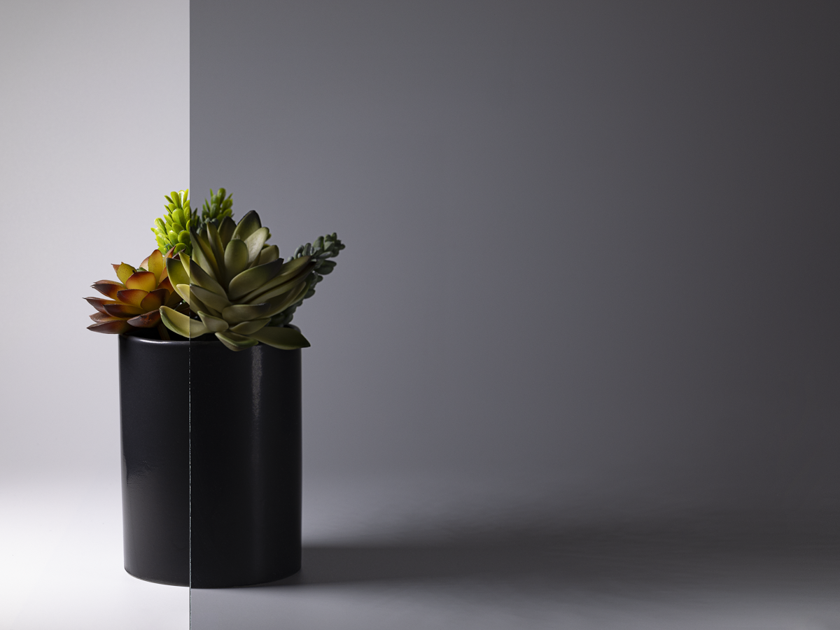 Grey Float Glass Sample 6mm