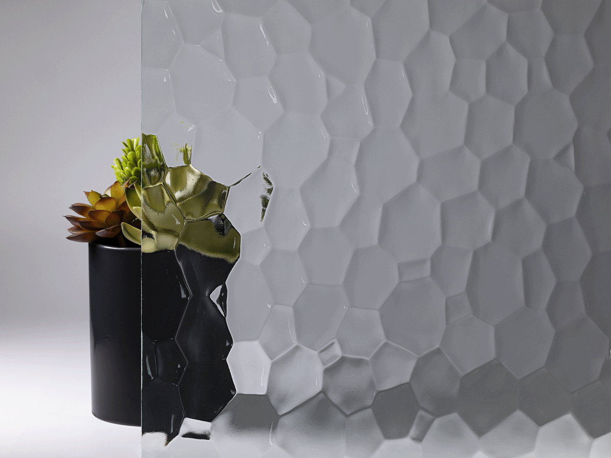 Clear Honeycomb Sample