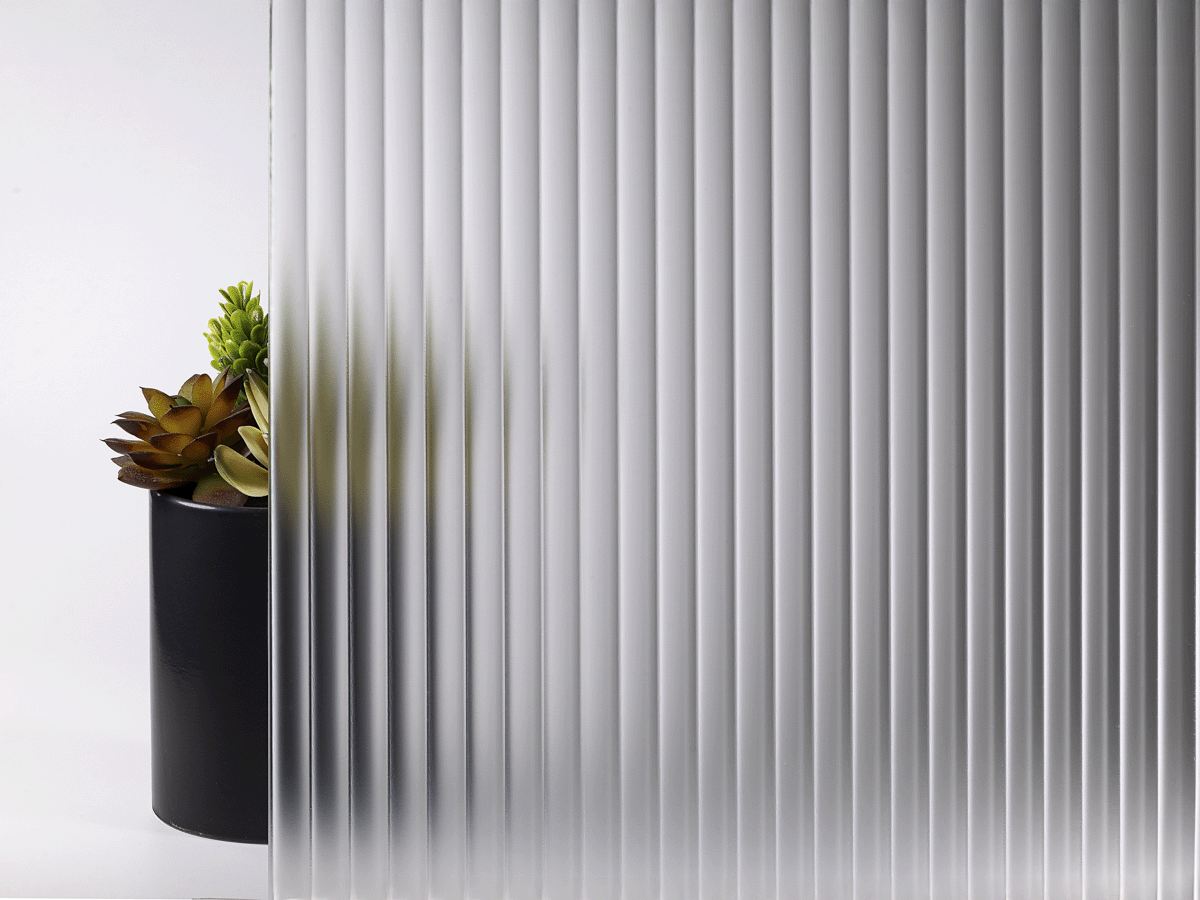 1/2" Reeded Mist 10mm