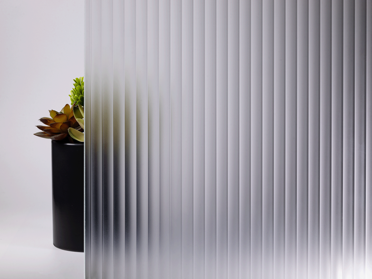 1/2" Reeded Silk 4mm Sample