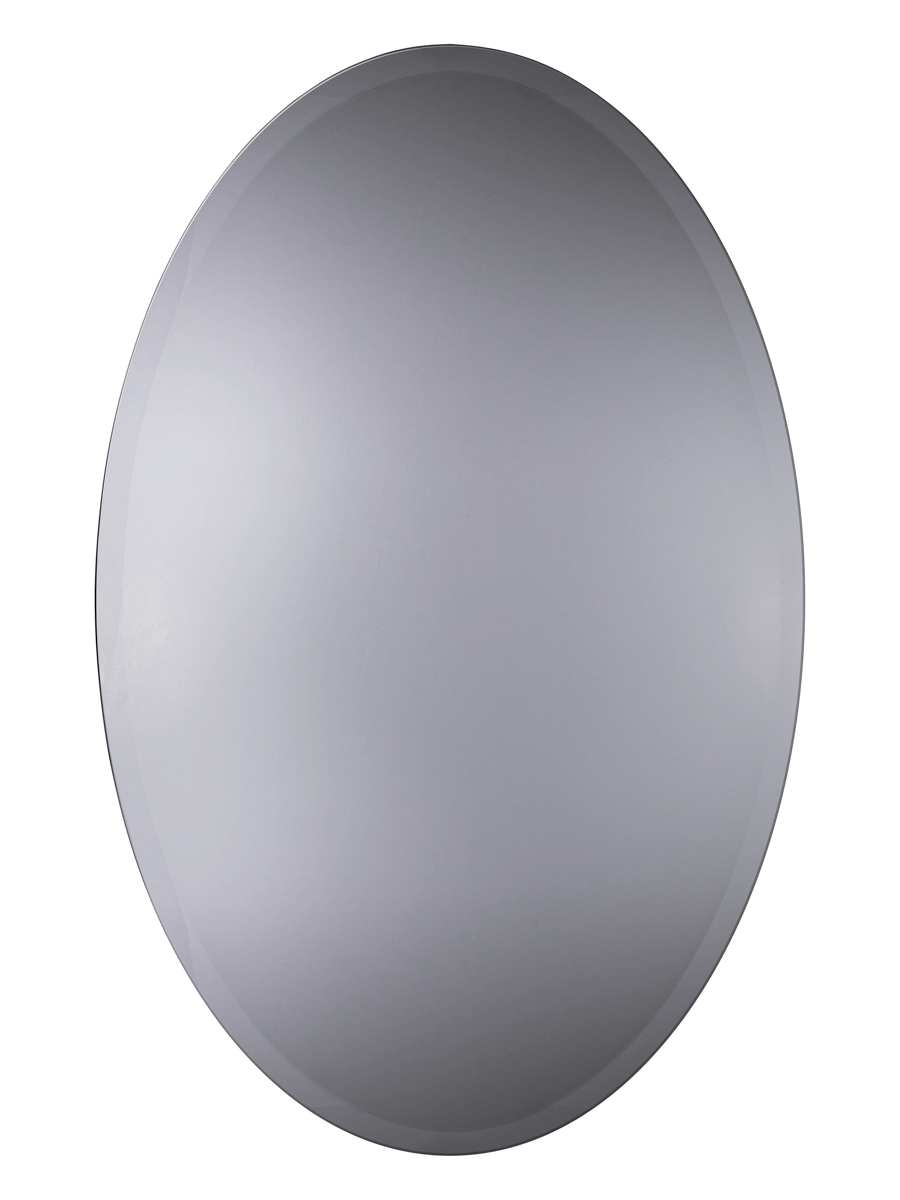 Oval Mirror with Bevel