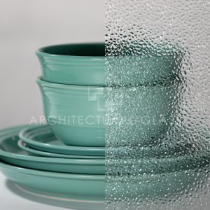 Wissmach dew drop pattern glass