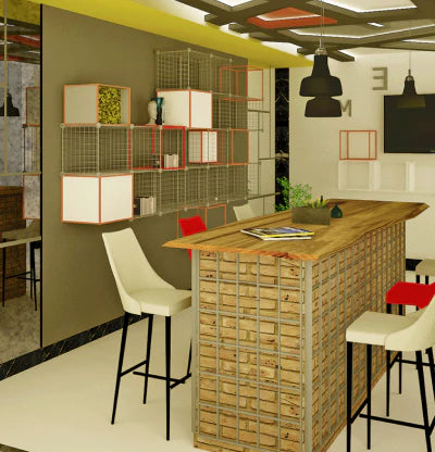 Custom Glass Shelving