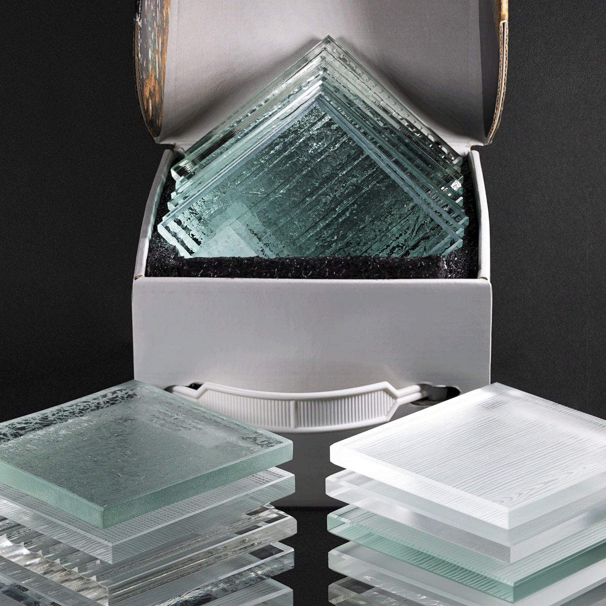 Heavy Glass sample set – Architectural Glass